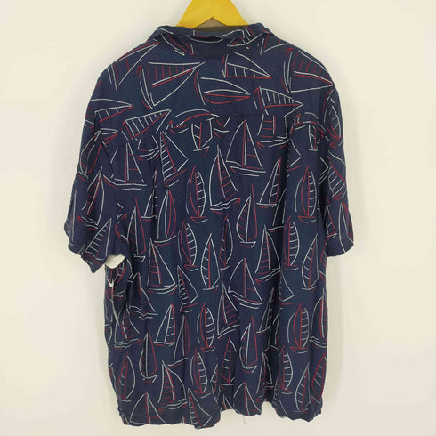ジョージズ GEORGE 2XL 総柄開襟シャツ アロハ メンズ JPN:XXL