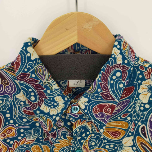 ペイズリーレーヨンシャツ S/S メンズ JPN:XL
