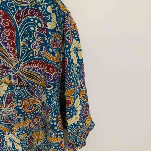 ペイズリーレーヨンシャツ S/S メンズ JPN:XL