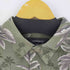 クラフトアンドバロー Croft&Barrow リーフ柄 レーヨンシャツ S/S メンズ JPN:XL