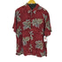 クラフトアンドバロー Croft&Barrow リーフ柄 レーヨンシャツ S/S メンズ JPN:XL