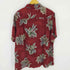 クラフトアンドバロー Croft&Barrow リーフ柄 レーヨンシャツ S/S メンズ JPN:XL