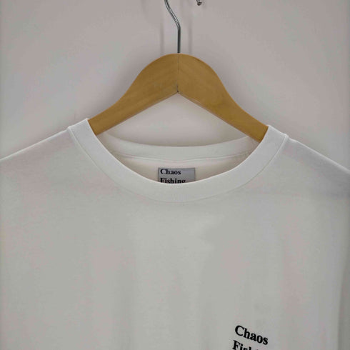 カオスフィッシングクラブ chaos fishing club LOGO CREW NECK T-SHIRT メンズ JPN:M