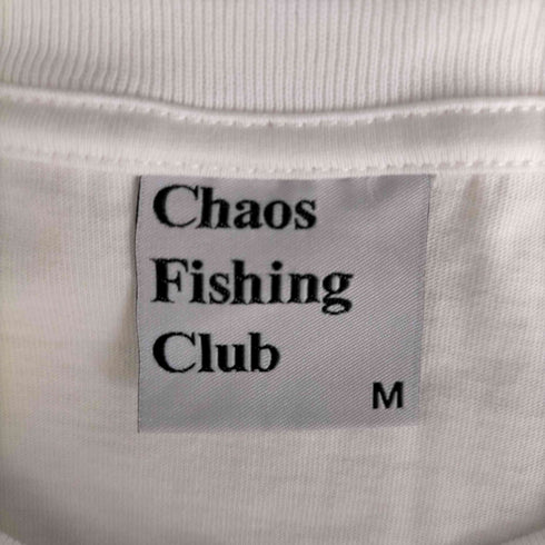 カオスフィッシングクラブ chaos fishing club LOGO CREW NECK T-SHIRT メンズ JPN:M