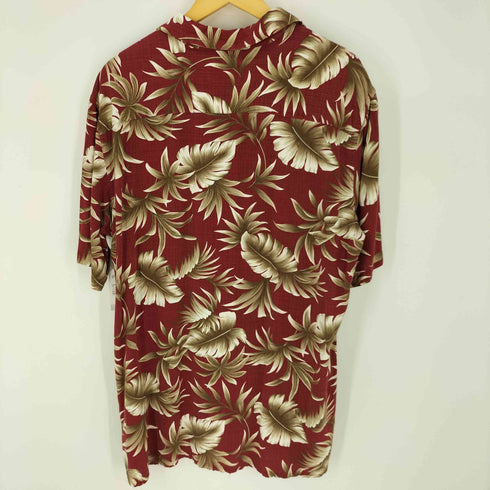 FOUNDRY リーフ柄 レーヨンアロハシャツ S/S メンズ JPN:XL