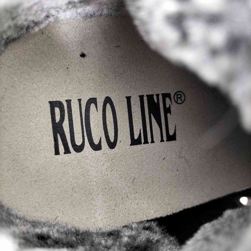 RUCO LINE ファー ハイカットスニーカー レディース
