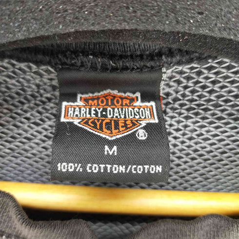 ハーレーダビッドソン HARLEY-DAVIDSON 90S ロゴプリント バックプリント メッシュタンクトップ メンズ JPN:M