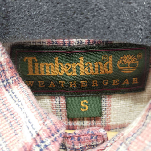 ティンバーランド Timberland 00s 両胸ポケット S/Sチェックシャツ メンズ JPN:S