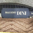 MASSIMO DINI Vネック総柄3Dニット メンズ JPN:M