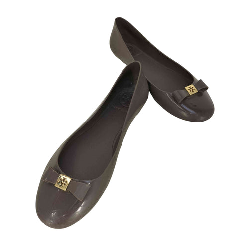 トリーバーチ TORY BURCH ラバー フラットパンプス レディース