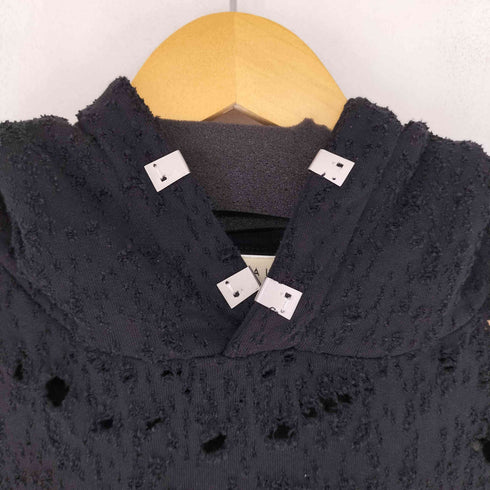 アリクス 1017 ALYX 9SM MULTI LIGHTERCAP LASER CUT HOODIE / BLK メンズ import:L