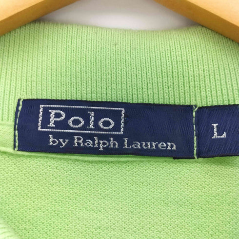 ポロバイラルフローレン Polo by RALPH LAUREN ポニー刺繍 S/S ポロシャツ メンズ JPN:L