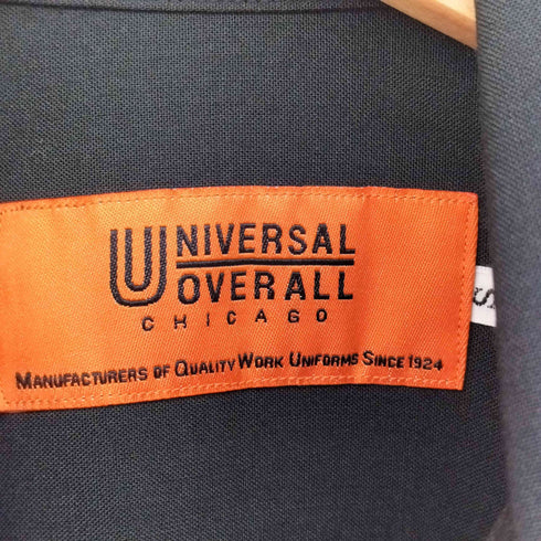 ユニバーサルオーバーオール UNIVERSAL OVERALL 別注 TW ショートスリーブ シャツ メンズ JPN:S