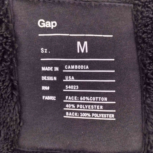 ギャップ Gap SHERPA FZ HOOD 裏地 ボア ジップアップ パーカー メンズ import:M