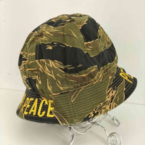 バズリクソンズ BUZZ RICKSONS GOLD TIGER HAT CIVILIAN MODEL SNOOPY PATCH & EMB'D メンズ