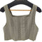 ザラ ZARA カットワークタンクトップ レディース import:S