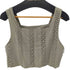 ザラ ZARA カットワークタンクトップ レディース import:S