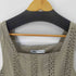 ザラ ZARA カットワークタンクトップ レディース import:S