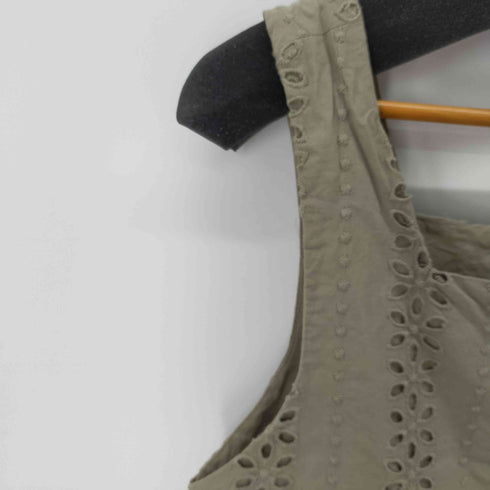 ザラ ZARA カットワークタンクトップ レディース import:S