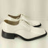 マーティンローズ Martine rose DAAB-WHITE PATENT スクエアトゥレースアップシューズ メンズ EUR:40