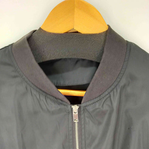 ザラ ZARA クロップドナイロンブルゾン ライトアウター MA-1 レディース import:S