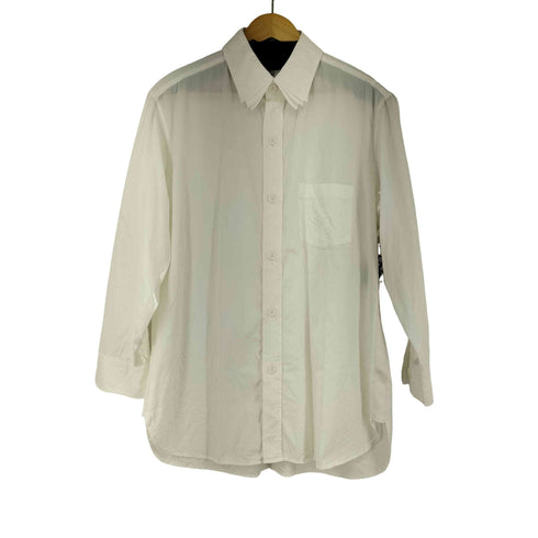 ヨウジヤマモトプールオム Yohji Yamamoto POUR HOMME 襟レイヤードデザイン L/S シャツ メンズ JPN:4