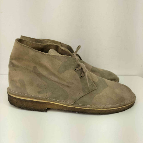 クラークス Clarks カモ柄 デザートブーツ メンズ