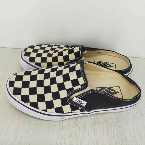 バンズ VANS チェッカーフラッグミュールスリッポン レディース JPN:23