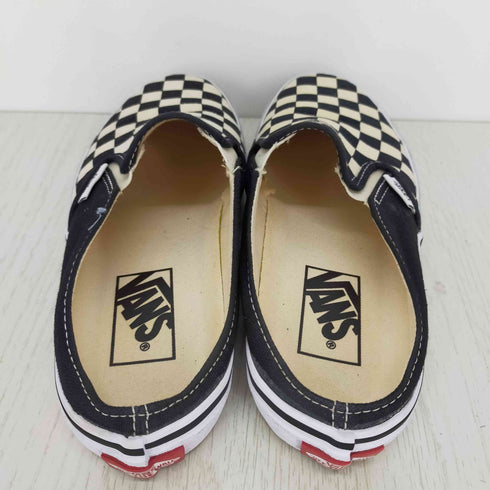 バンズ VANS チェッカーフラッグミュールスリッポン レディース JPN:23