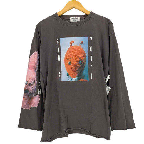 ウィエップ WEYEP バンド リメイク ロングスリーブTシャツ ロンT メンズ JPN:M