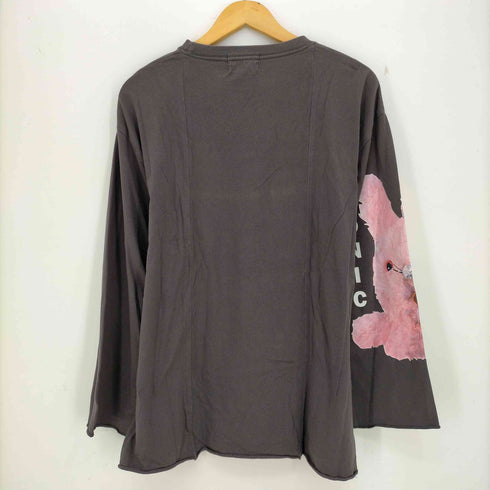 ウィエップ WEYEP バンド リメイク ロングスリーブTシャツ ロンT メンズ JPN:M