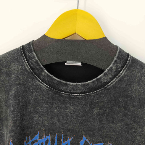 スカルプリント S/S TEE ビンテージ調 メンズ import:L