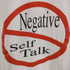 オニータ ONEITA アメリカ生地ジャマイカ製 Negative Self Talk メッセージプリントTシャツ 裾袖シングル メンズ import:L