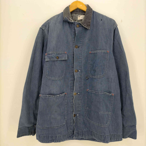 シアーズ Sears 60s USA製 裏地ブランケット デニムカバーオール メンズ
