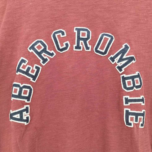 アバクロンビーアンドフィッチ Abercrombie & Fitch アーチ ロゴ S/S クルーネック Tシャツ メンズ JPN:S