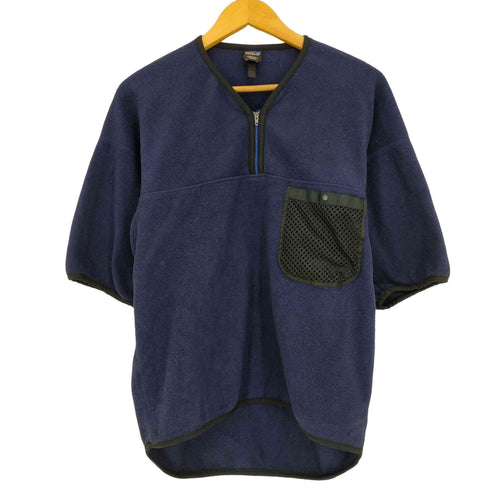 パタゴニア patagonia 1996 CAPILENE USA製 半袖 ハーフジップ フリース メンズ import:L