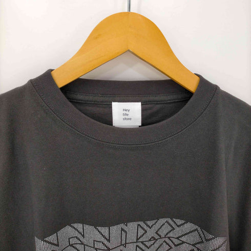 ヘイライフストア Hey life store space logo T shirt レディース JPN:M