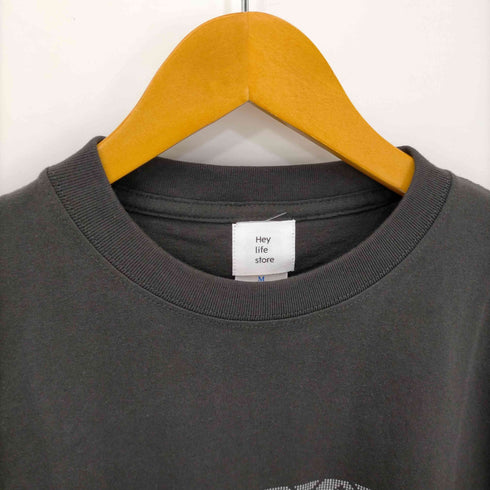 ヘイライフストア Hey life store space logo T shirt レディース JPN:M