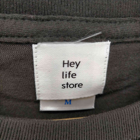 ヘイライフストア Hey life store space logo T shirt レディース JPN:M