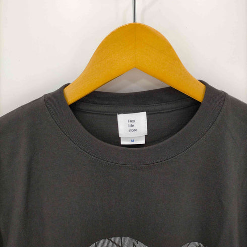 ヘイライフストア Hey life store space logo T shirt レディース JPN:M
