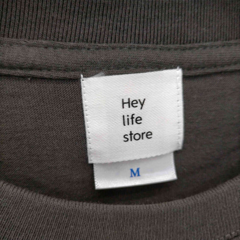 ヘイライフストア Hey life store space logo T shirt レディース JPN:M