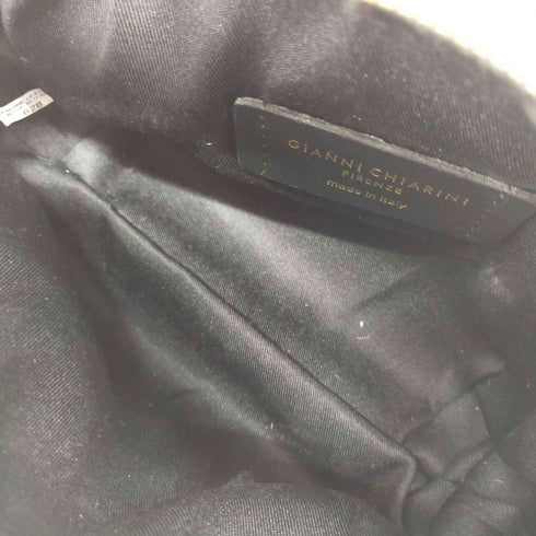 ジャンニキャリーニ GIANNI CHIARINI ハラコ 本革 レオパード柄ショルダーバッグ レディース