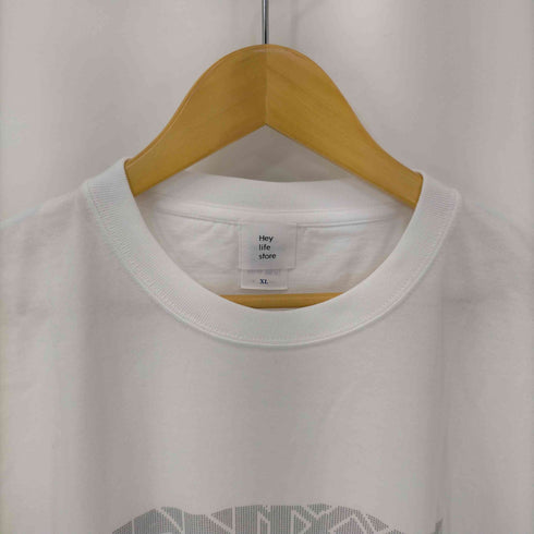ヘイライフストア Hey life store space logo T shirt レディース import:XL