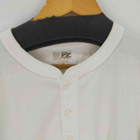 ジャーナルスタンダードホームステッド JOURNAL STANDARD J.S HOMESTEAD ヘンリーネックTシャツ メンズ JPN:S