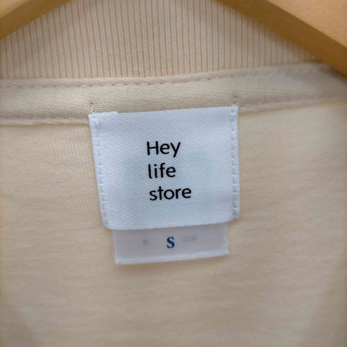 ヘイライフストア Hey life store vintage print T レディース JPN:S