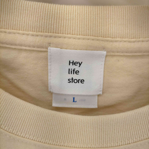 ヘイライフストア Hey life store vintage print T レディース JPN:L