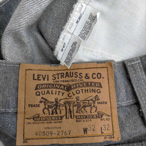 リーバイス Levis 85年製 40509-2767 イレギュラー品 内タグ2枚 メンズ W32/L32