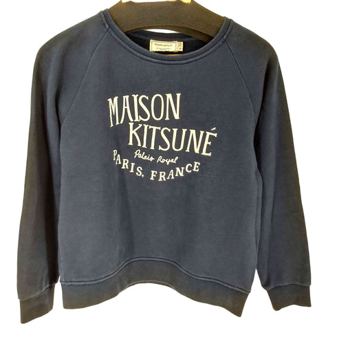 メゾンキツネ MAISON KITSUNE ラグランスウェット レディース JPN:M