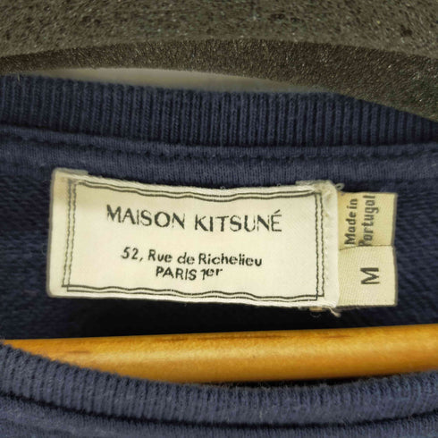 メゾンキツネ MAISON KITSUNE ラグランスウェット レディース JPN:M