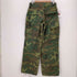 ユーエスアーミー U.S. ARMY 68年納入 TROUSERS CAMOUFLAGE POPLIN CLASS2 ERDL グリーンリーフ カモ ジャングルファティーグ メンズ SMALL REGULAR